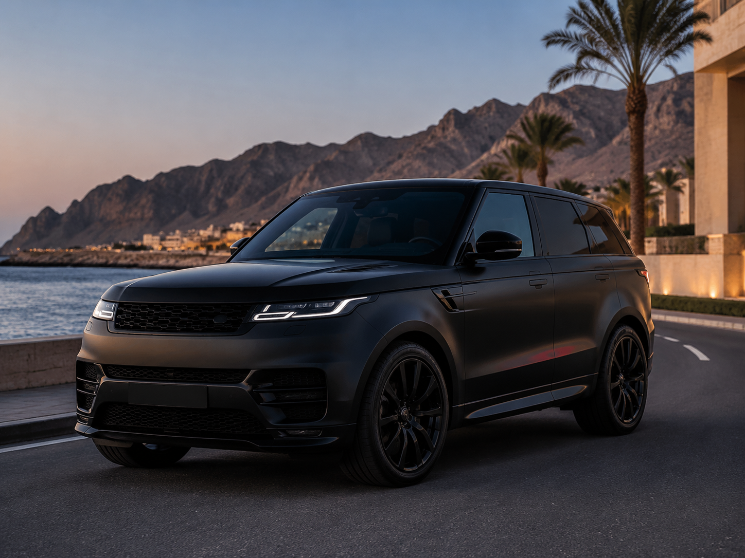 Range Rover Sport available for rent in Muscat